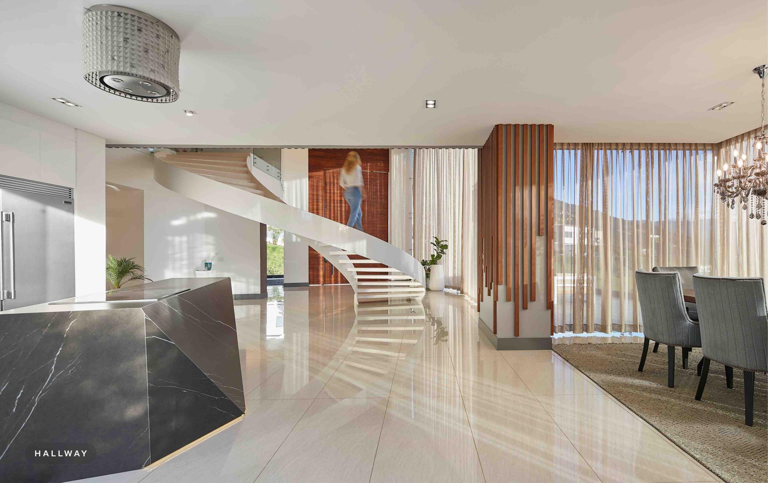 Latam Architectural Floating Staircase